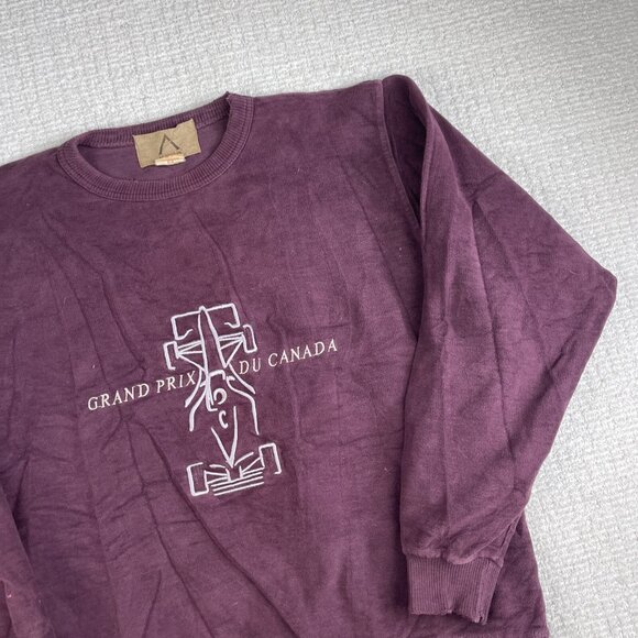 VTG Grand Prix Du Canada T Shirt Men M Montreal Racing F1 Made in Canada *Read* - Picture 2 of 16